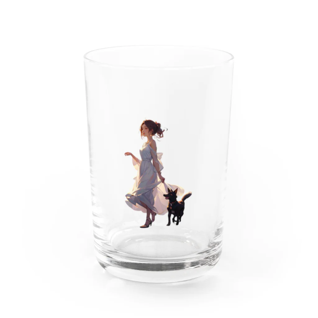 BreezyBlossomの幸せな瞬間 Water Glass :front