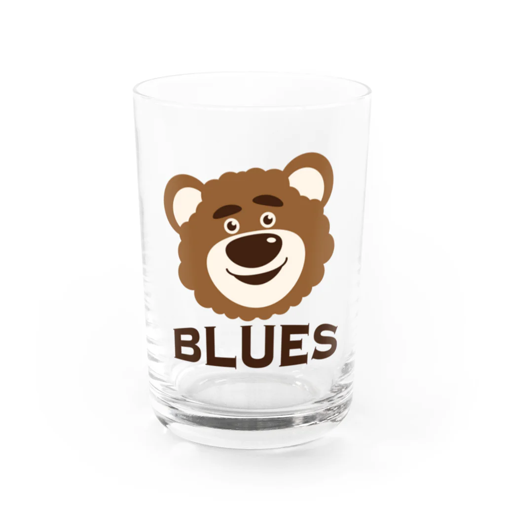 Blues_sportsのBluesグッズ Water Glass :front