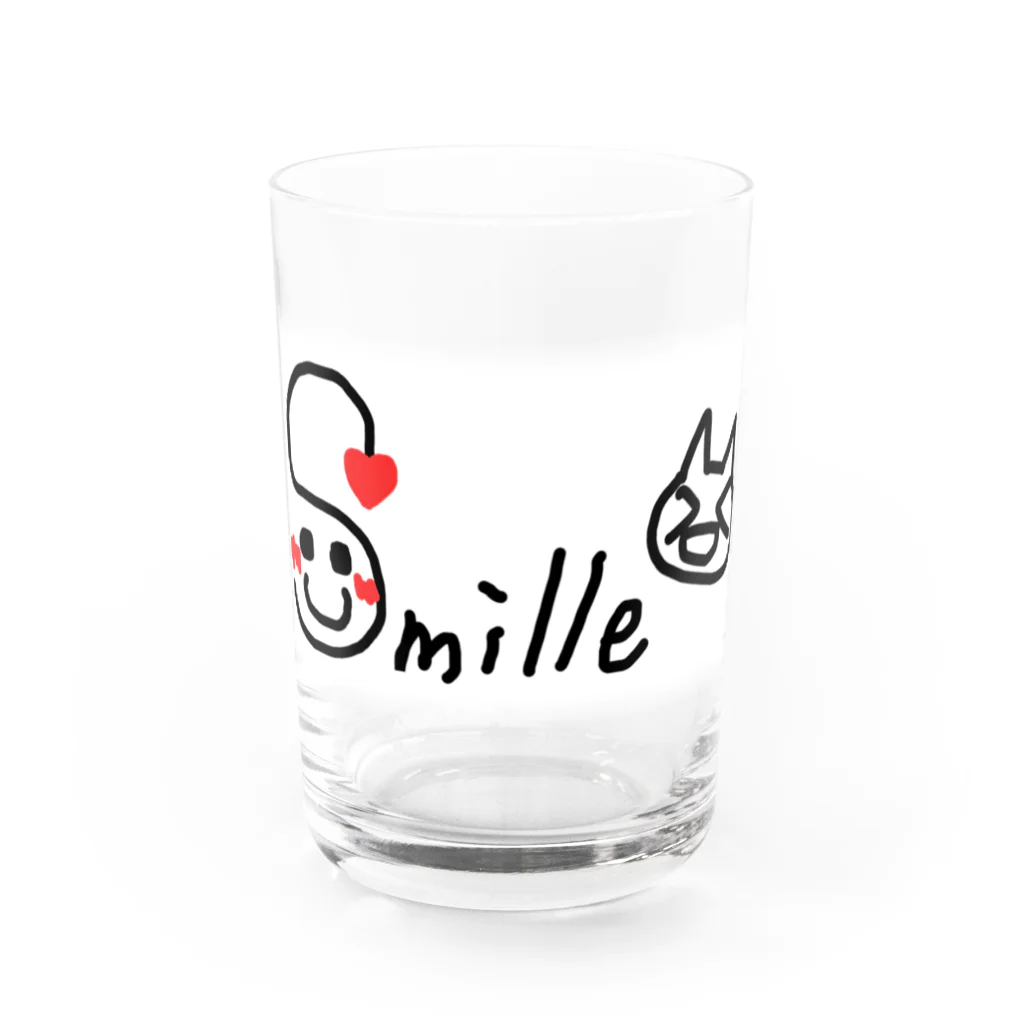 smile shop‪☺︎‬‪☺︎‬のSmile^._.^ Water Glass :front