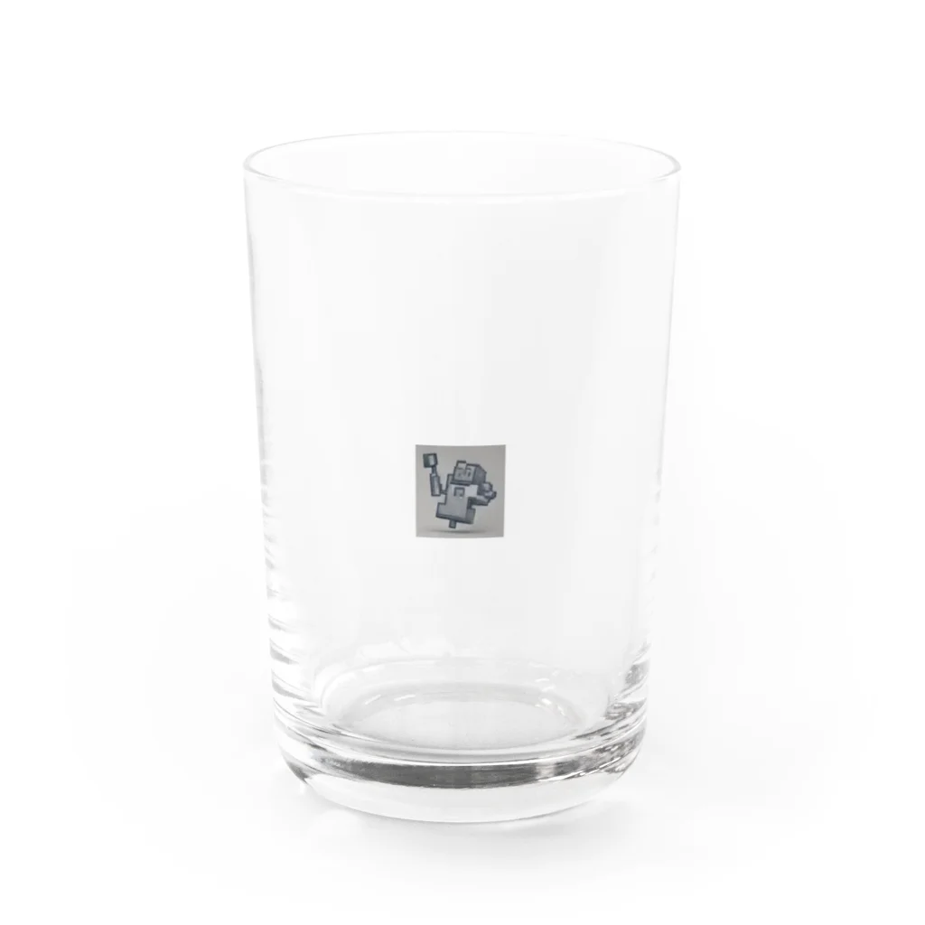 t_08のロボット Water Glass :front