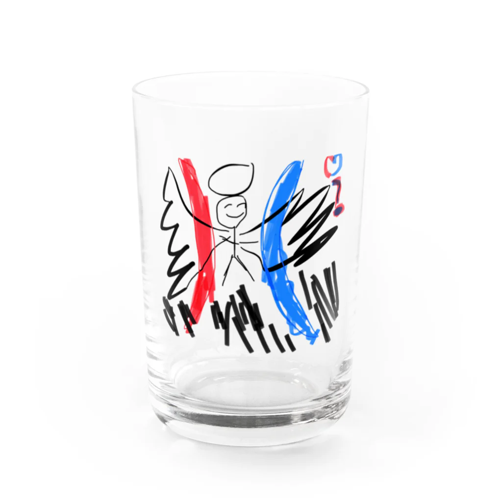 Yoiの堕天使くん Water Glass :front