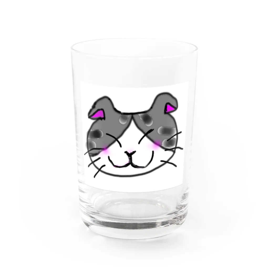 もふもふパニックのうちのテンちゃん Water Glass :front