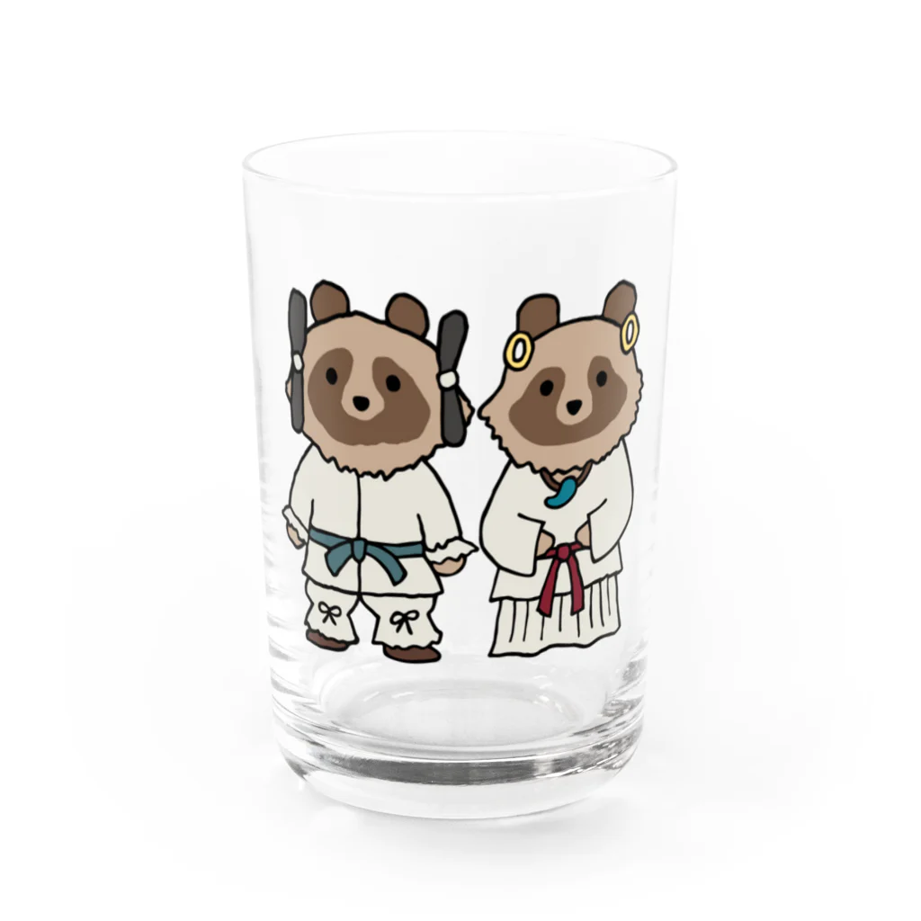 tanuki_msの古墳時代タヌキ Water Glass :front