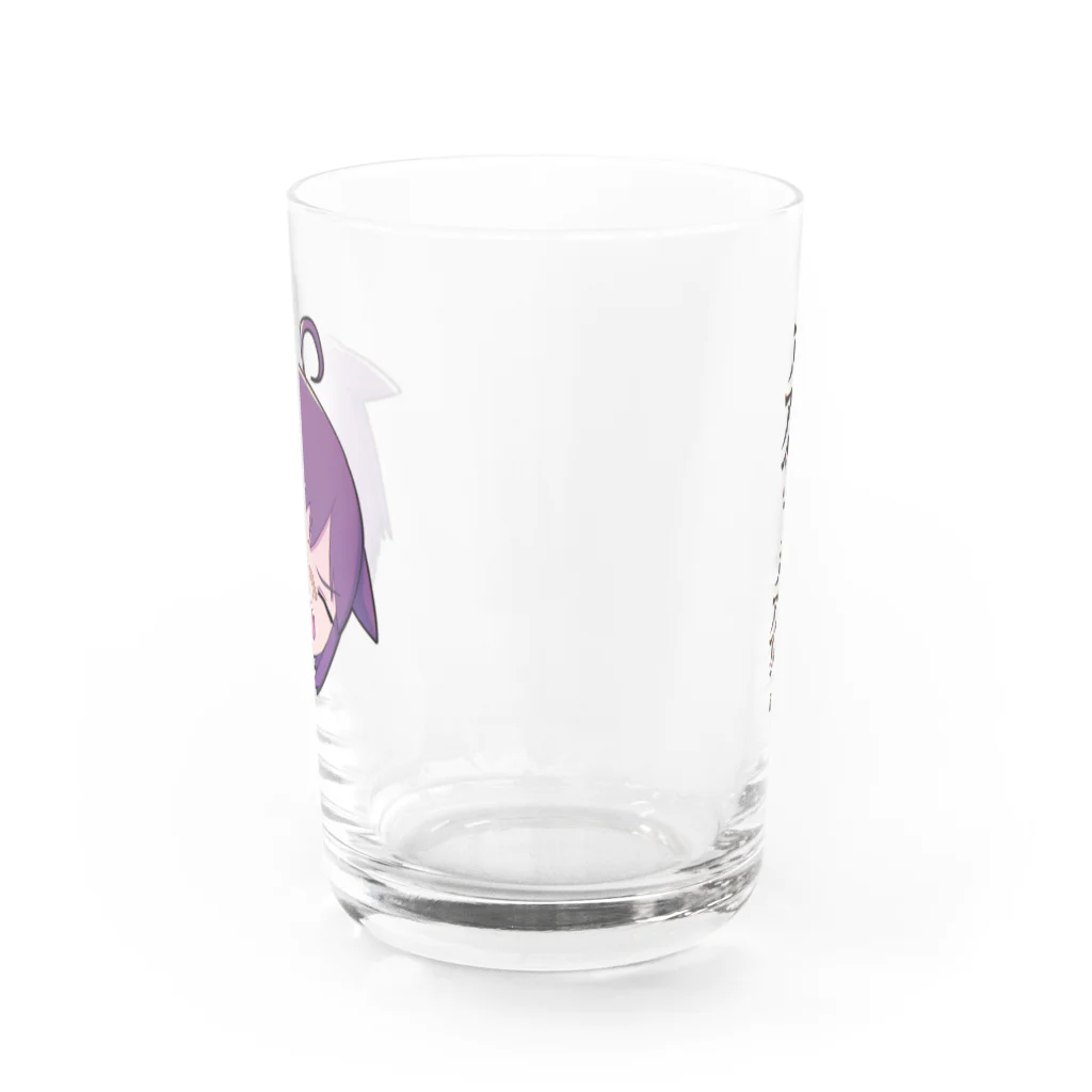 アルティメット佐々原の強い酒を飲んだ時の顔グラス Water Glass :front