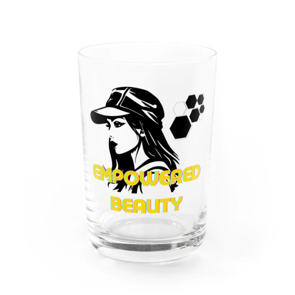 CHIBE86のエンパワードビューティー Water Glass :front