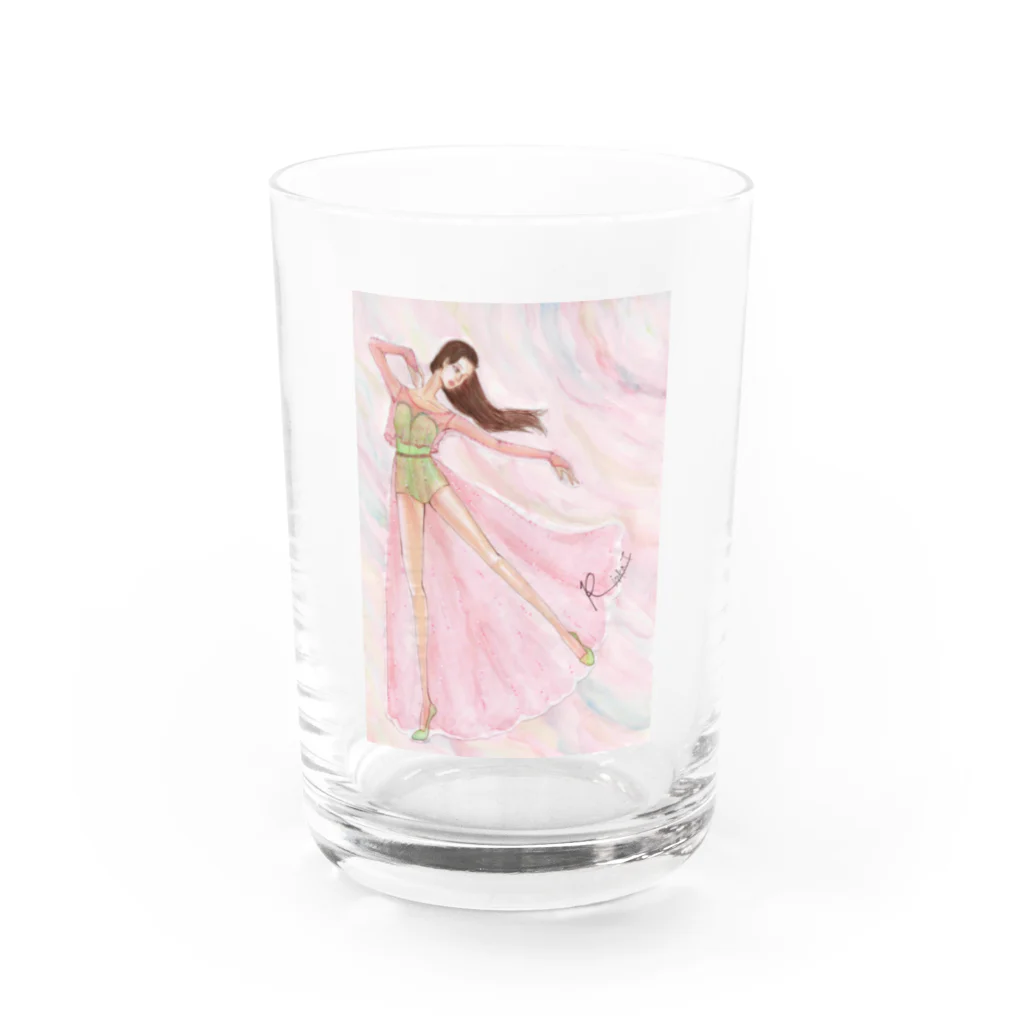 Atelier Pudgy のfée de la brise printanière Water Glass :front