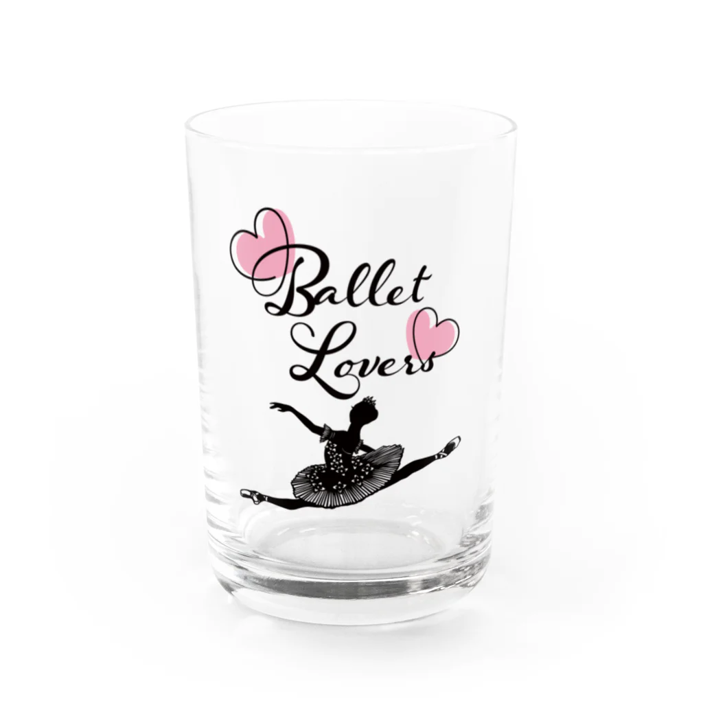 Saori_k_cutpaper_artのBallet Lovers Ballerina Water Glass :front