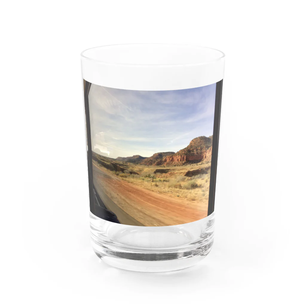 nightwalkerのアメリカを旅して Water Glass :front