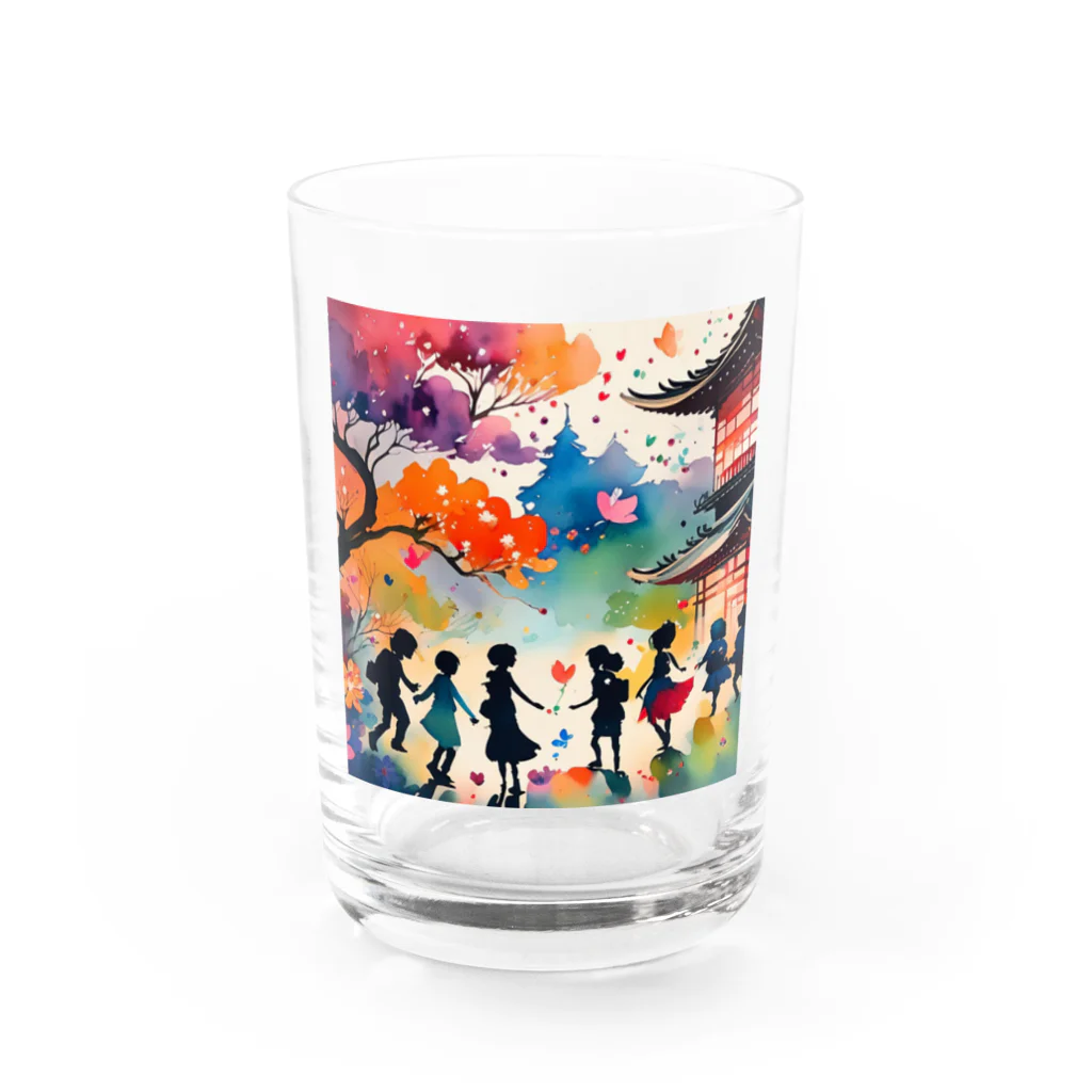 uemurachizzの桃源郷の遊び場 Water Glass :front