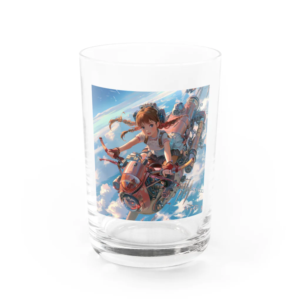 AQUAMETAVERSEのフライングバイク　Tomoe bb 2712 Water Glass :front