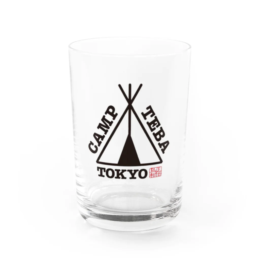 CAMP TEBA公式（7月14日21時まで）のCAMP BEAN応援ギア Water Glass :front