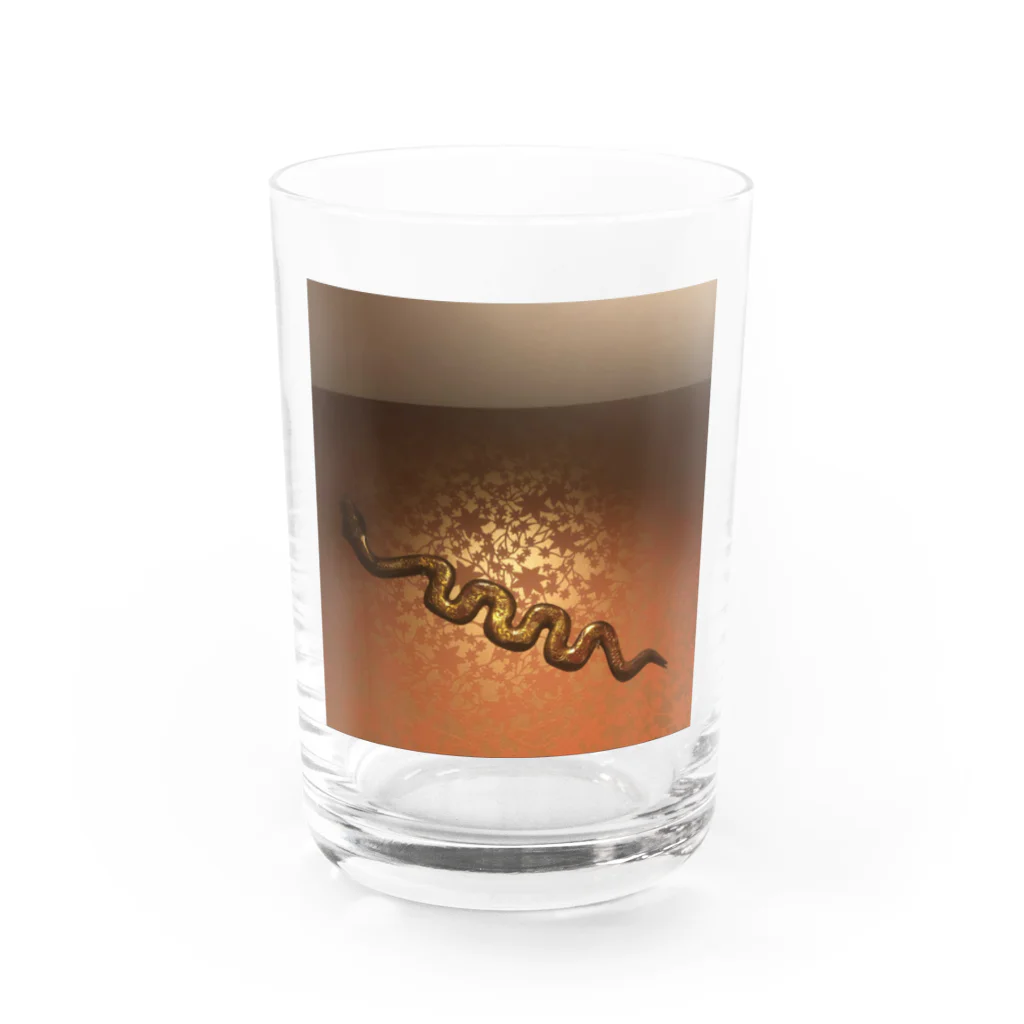 ninja-E2deP9eDnXQgの幸運のsnake Water Glass :front