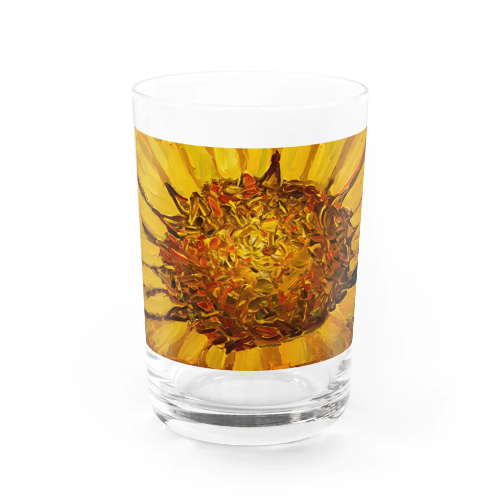 TOMOYA MURAKAMIのSUN FLOWER  Water Glass :front