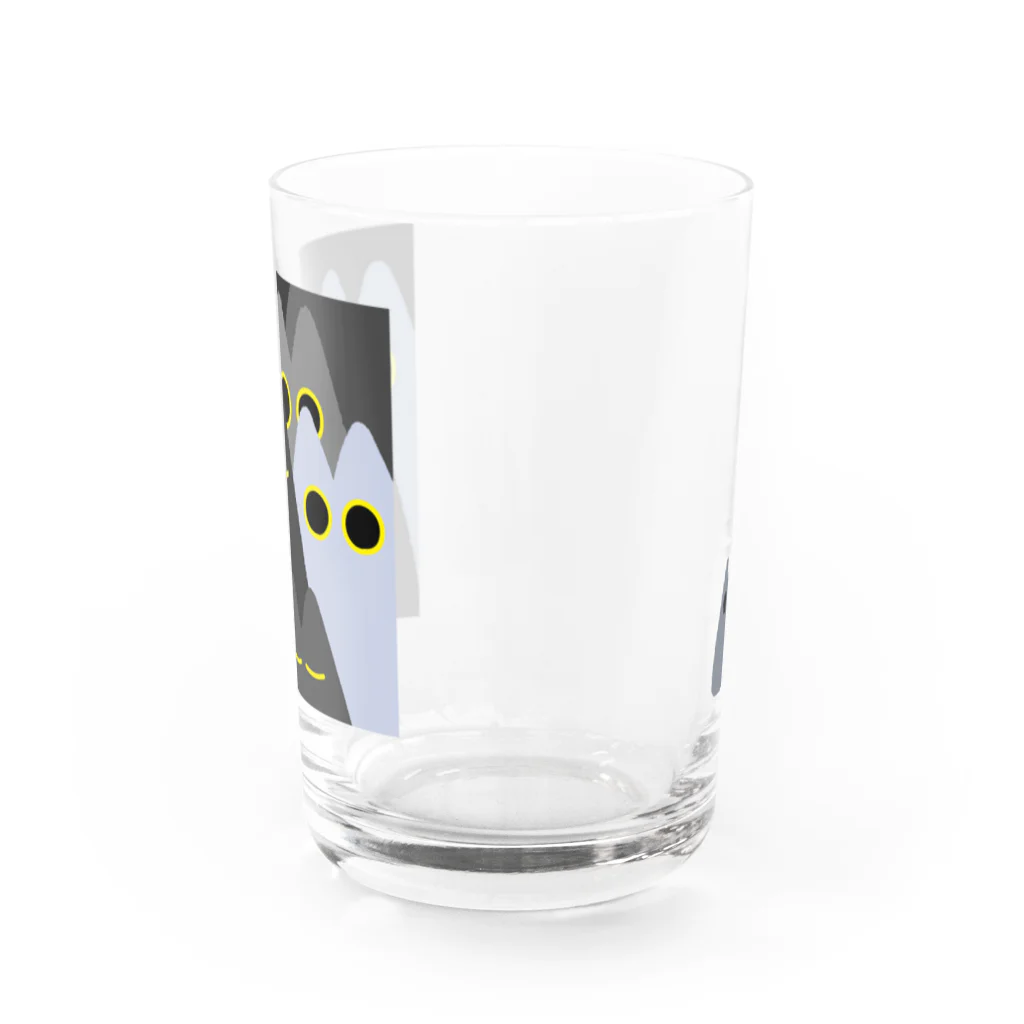 Arumofuのアルモフ（むれとばけモフ） Water Glass :front