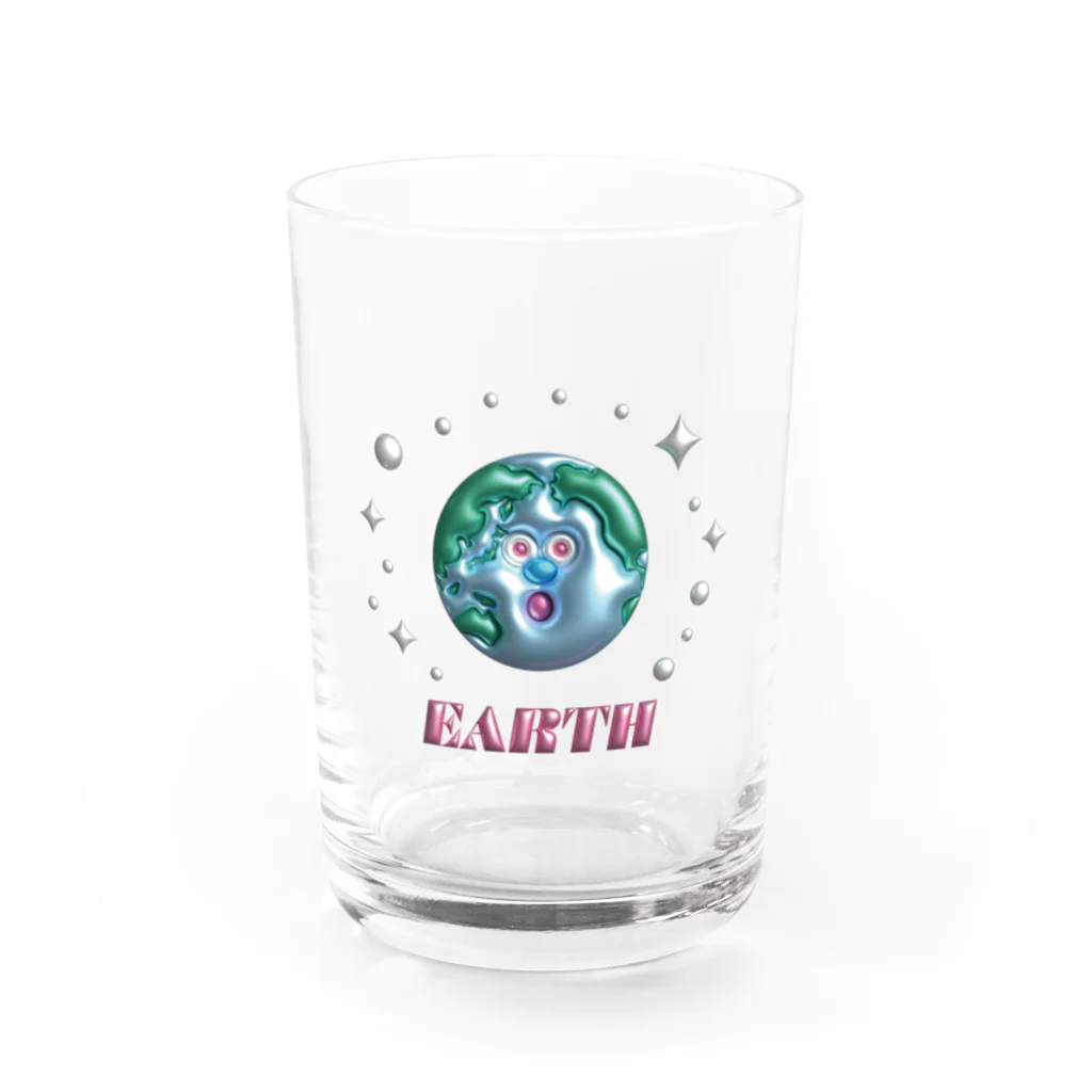 えどがわのEARTH🌏 Water Glass :front