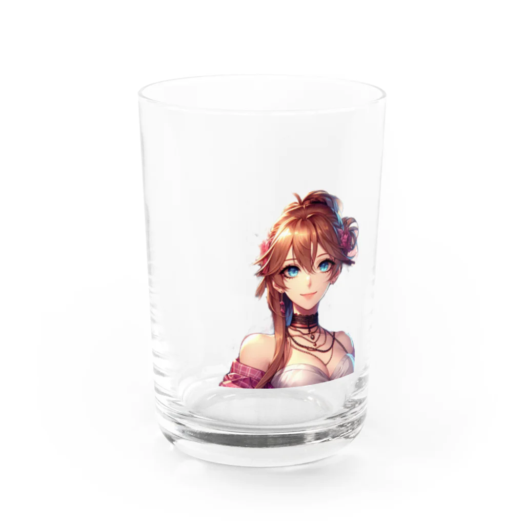 万事屋の彼女の微笑みは心を癒やしてくれる Water Glass :front