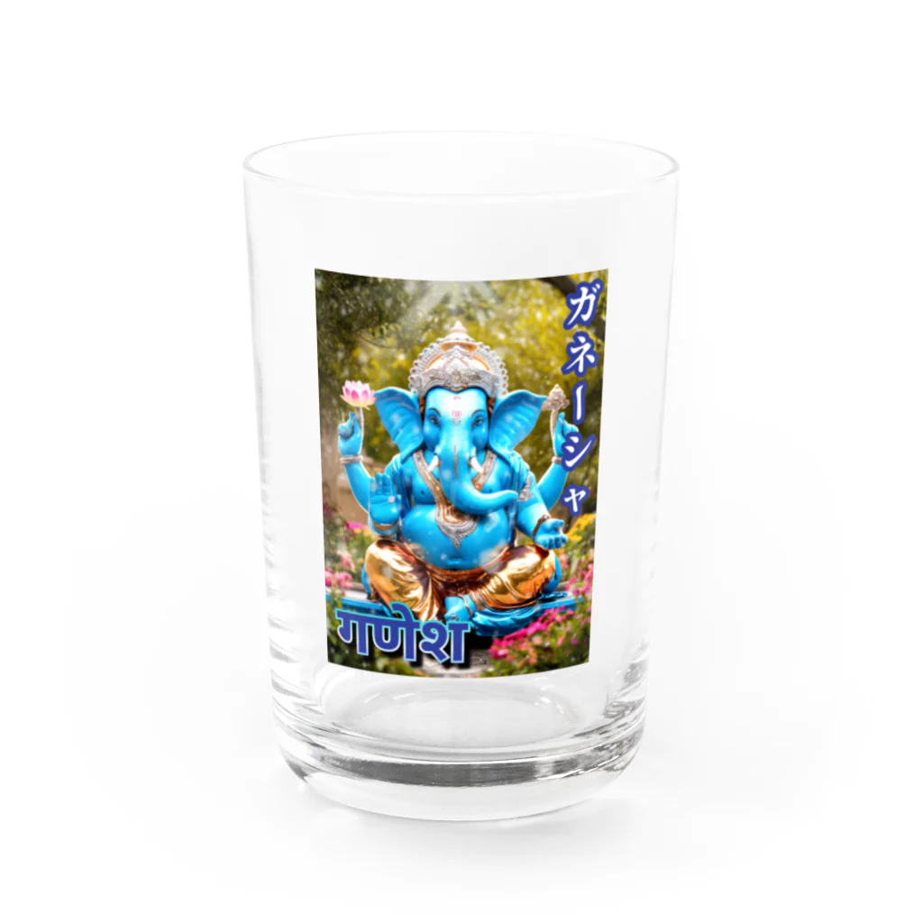 アタオカ1号のAI神話・神(ガネーシャ) Water Glass :front