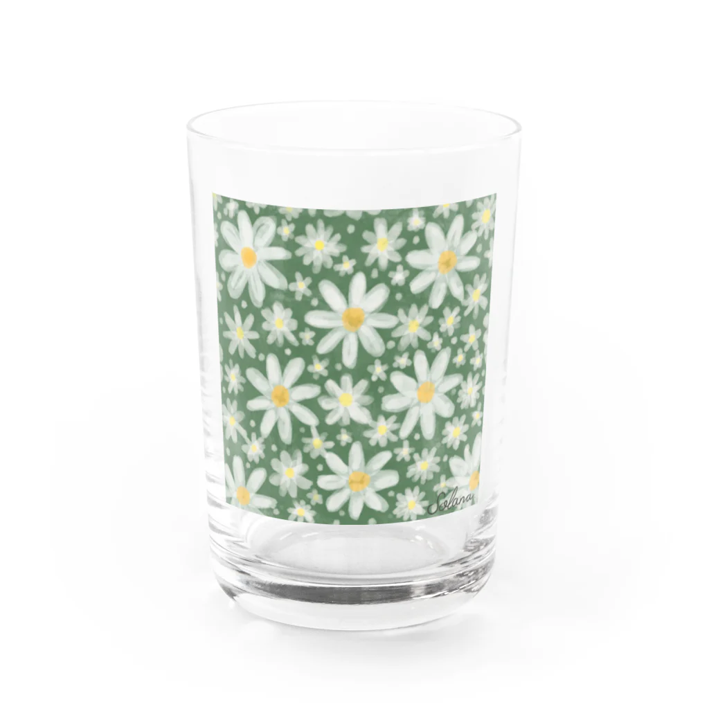 SolanaのDAISY Water Glass :front