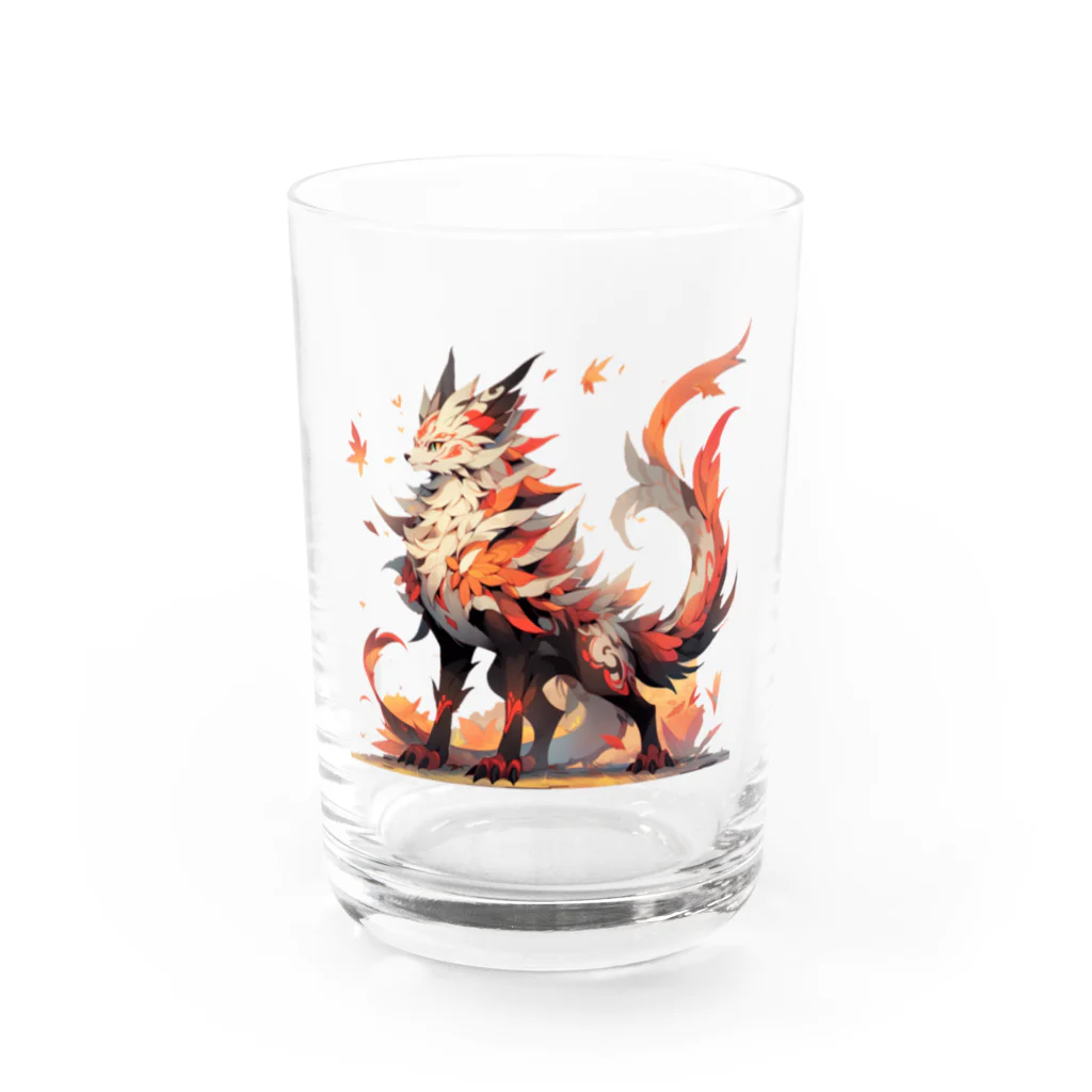 ファンタジー屋の竜狐 Water Glass :front