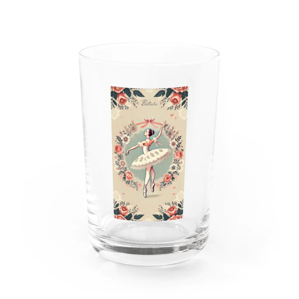 endo-6754のバレエ×コケット Water Glass :front