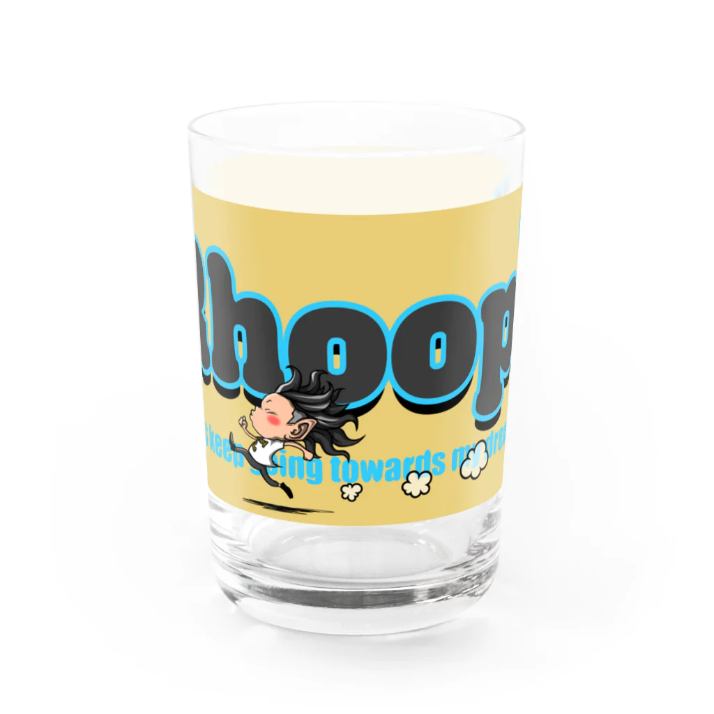 ろーぴーの店のGOGO♪ろーぴー💩 Water Glass :front