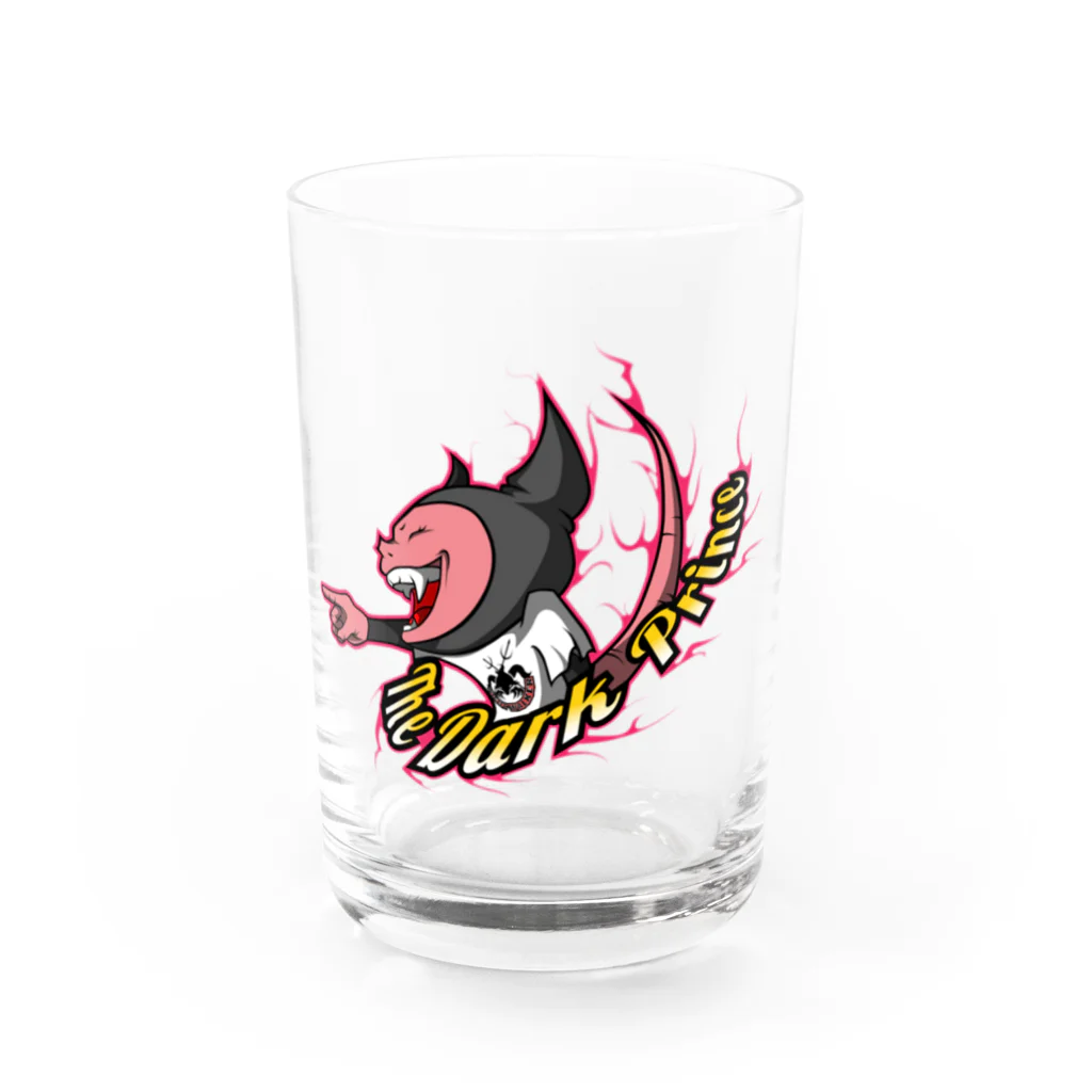 ろーぴーの店のバカウケ暗黒王子👿 Water Glass :front