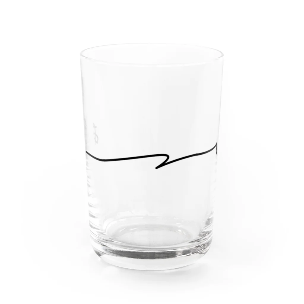 Panic Junkieのあーつーいー Water Glass :front