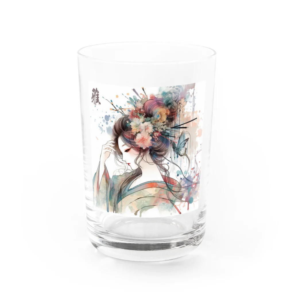 PALA's SHOP　cool、シュール、古風、和風、の雅　７ Water Glass :front