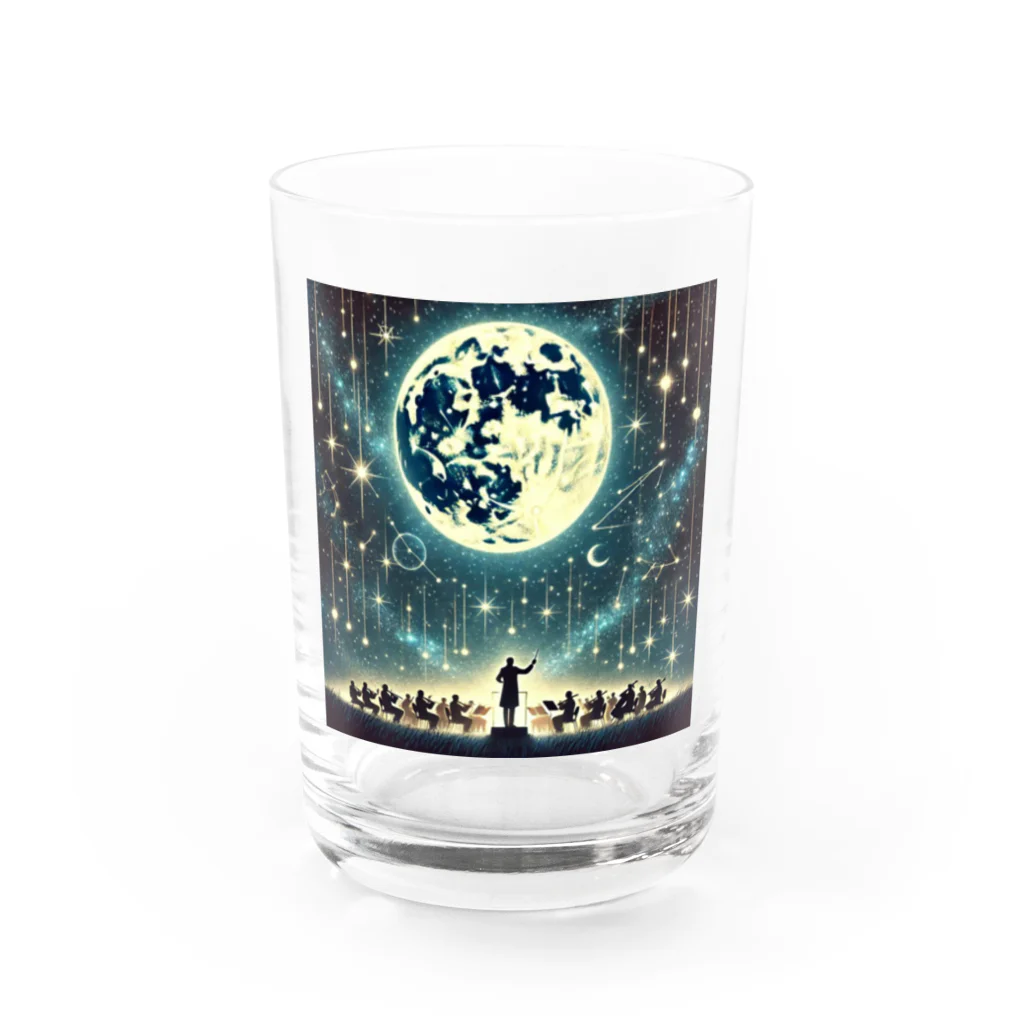 KIglassesのHarmony of the Starry Sky - 星空の調和 Water Glass :front