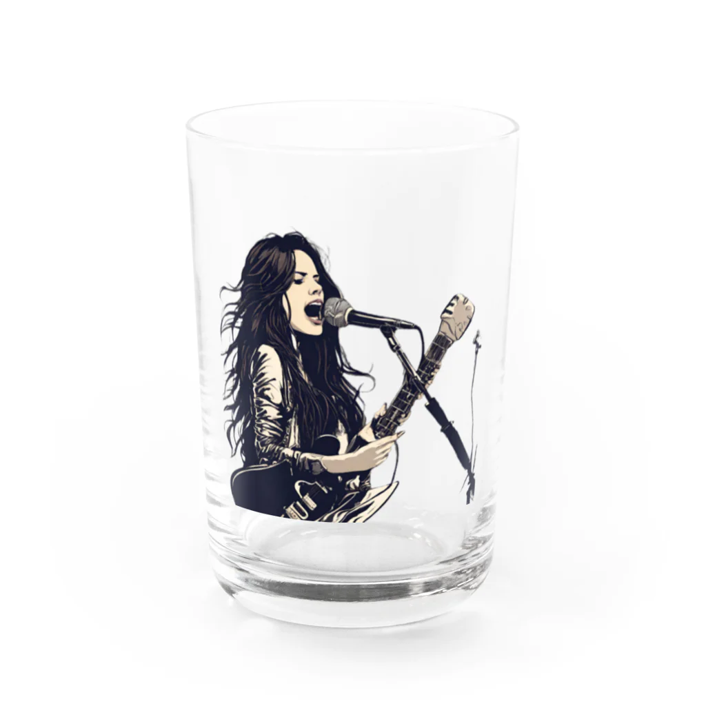 MY.LILILALAのロックな女 Water Glass :front