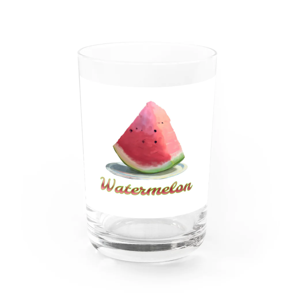 Fruit Fruit Fruit!!!のwatermelon Water Glass :front