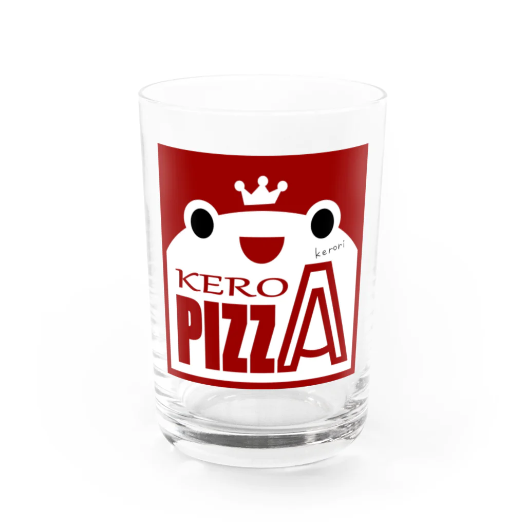 雑貨屋kerori(ザッカヤケロリ）のKERO PIZZA（ケロピザ） グラス前面