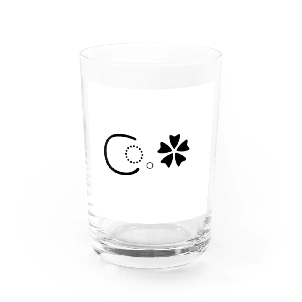 aukuhu08120830のキラ花 Water Glass :front