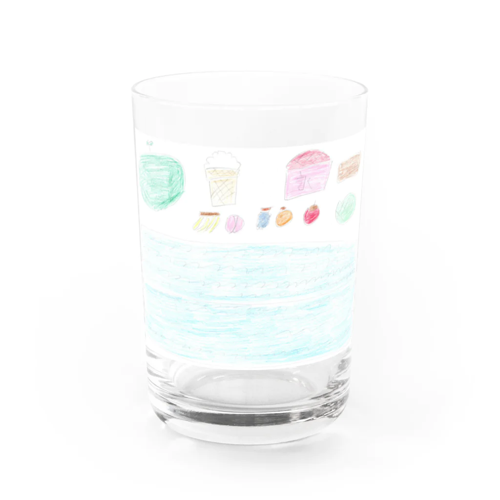 atelier_lapislazuliの夏 Water Glass :front