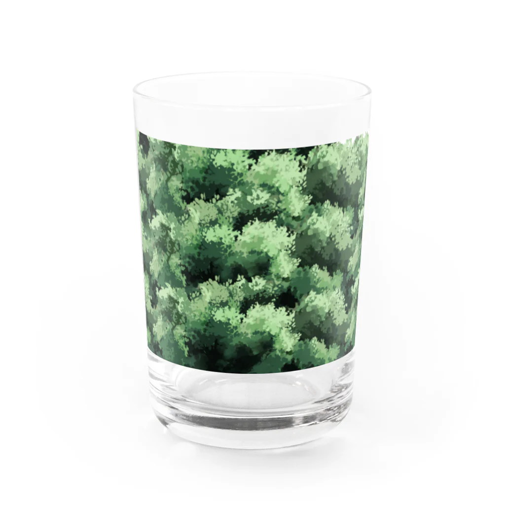 atelier_lapislazuliの茂み Water Glass :front