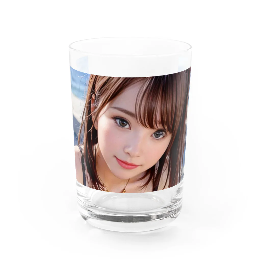 人工美術館の彼女と3 Water Glass :front