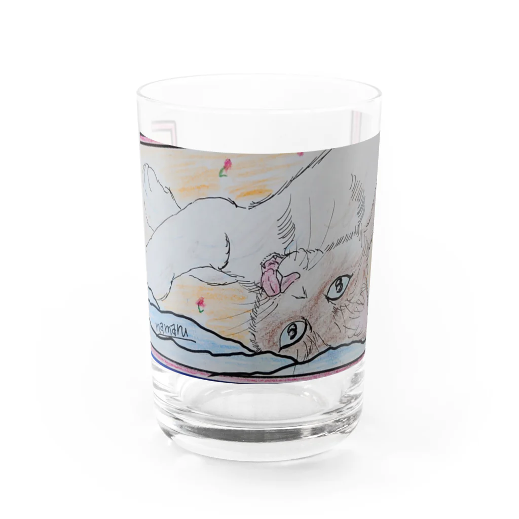 namaru1222のころりん Water Glass :front