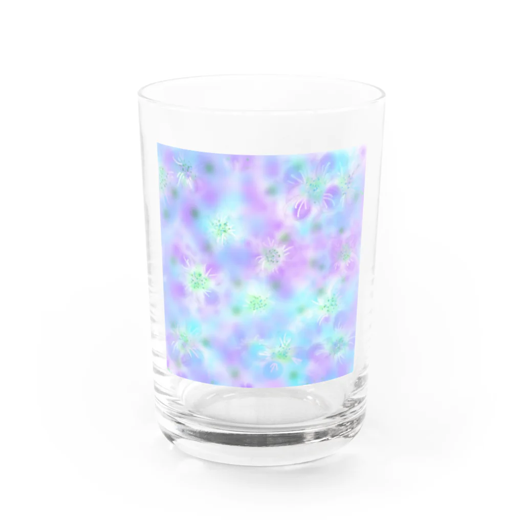 KuROiの紫陽花 Water Glass :front