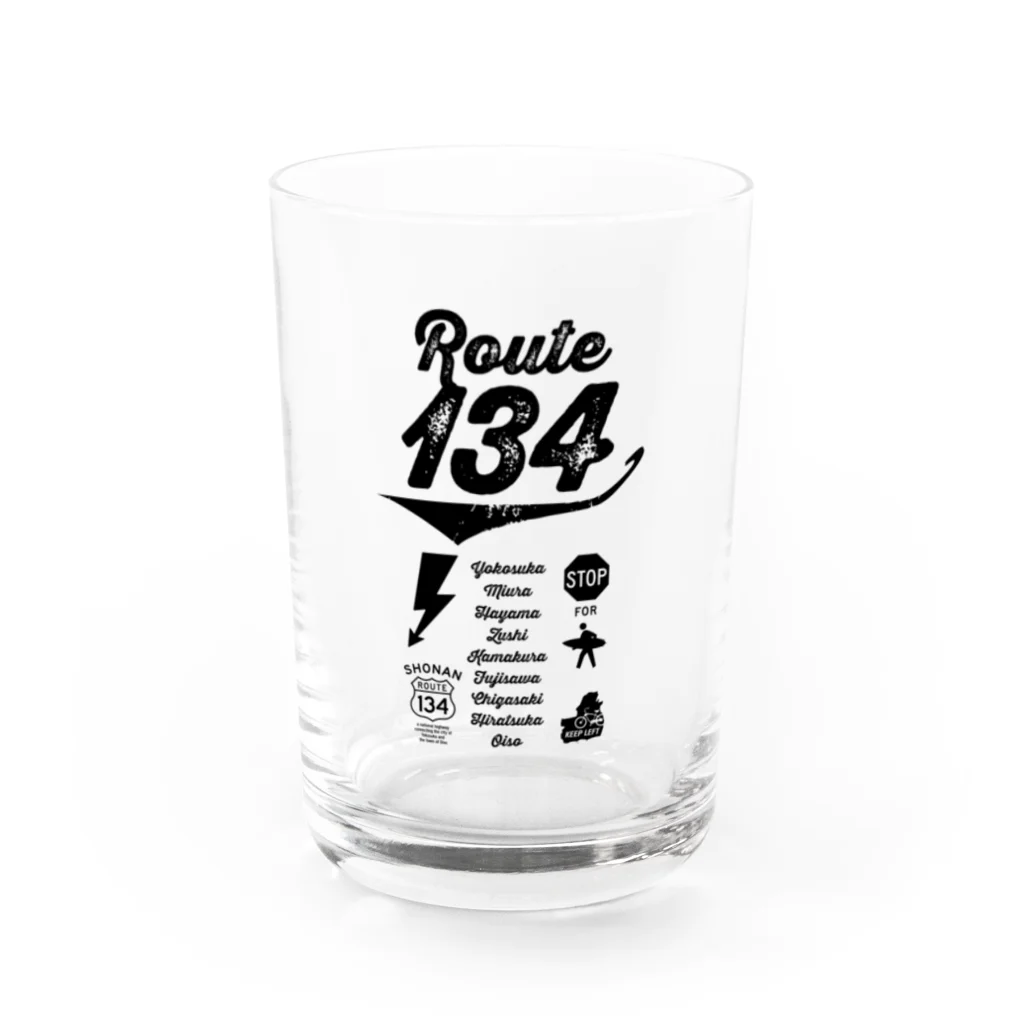 boldandnewのR134_No.007_01_bk Water Glass :front