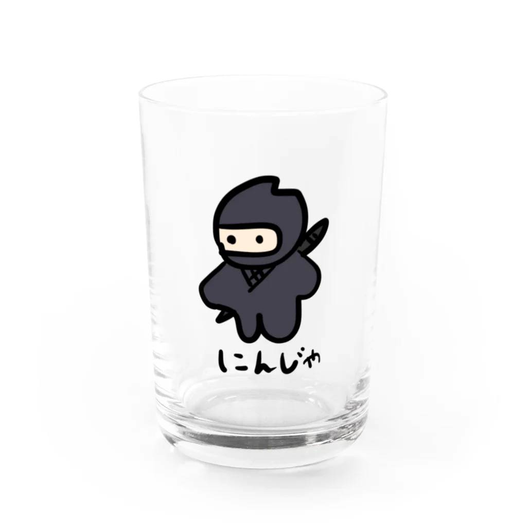 chicodeza by suzuriの忍者さん Water Glass :front