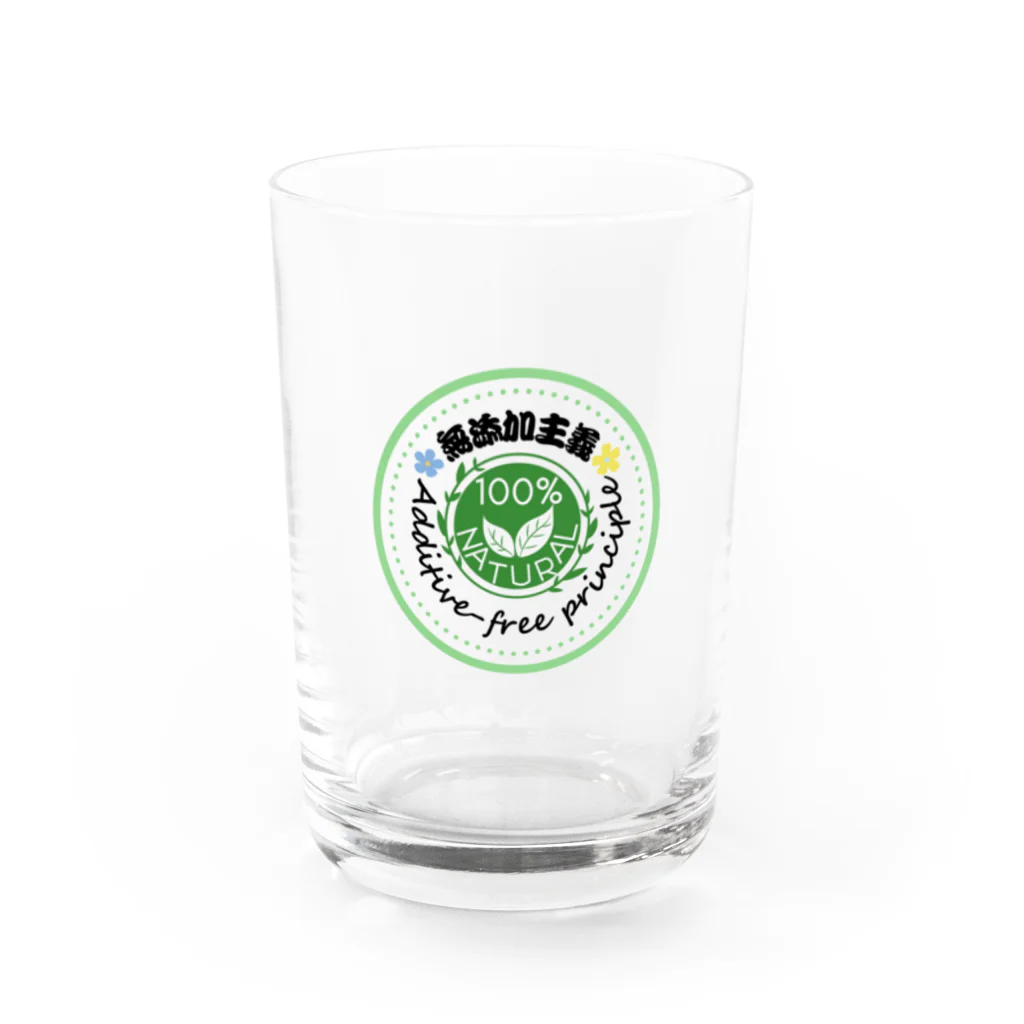 erica_shopの無添加主義アピールグッズ Water Glass :front