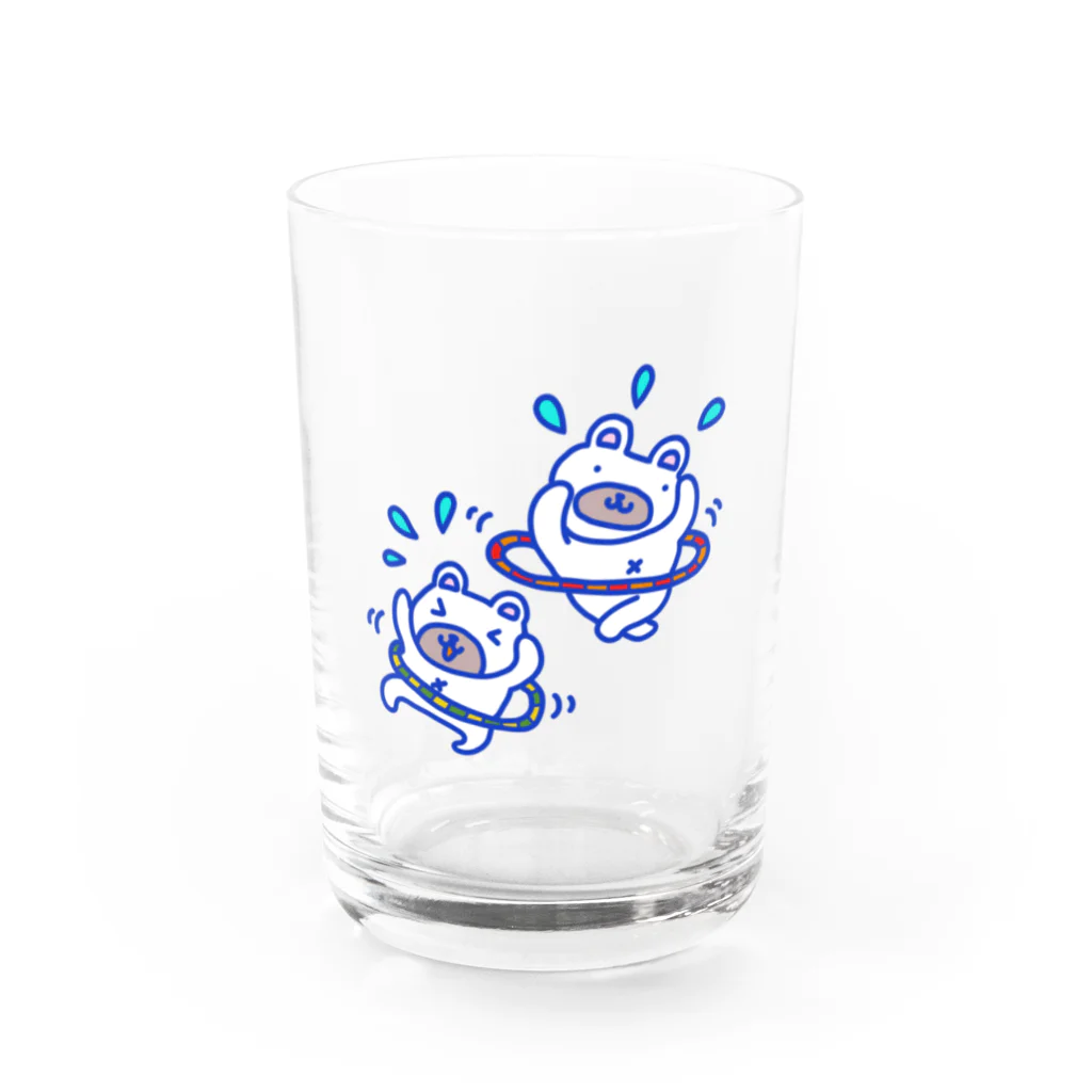 mayumayu-の🐻フラフープ🛟 Water Glass :front