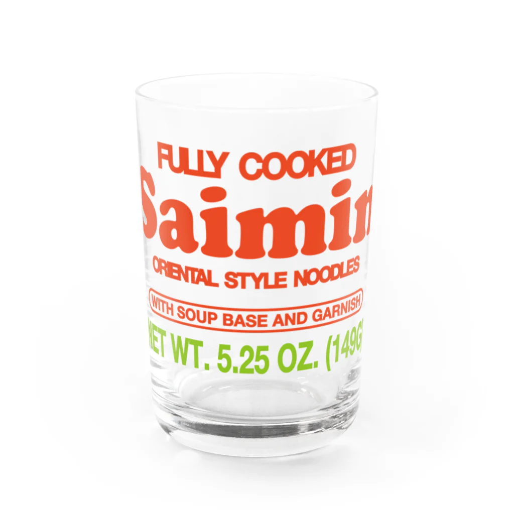 Souvenir HawaiiのSaimin Cup Water Glass :front