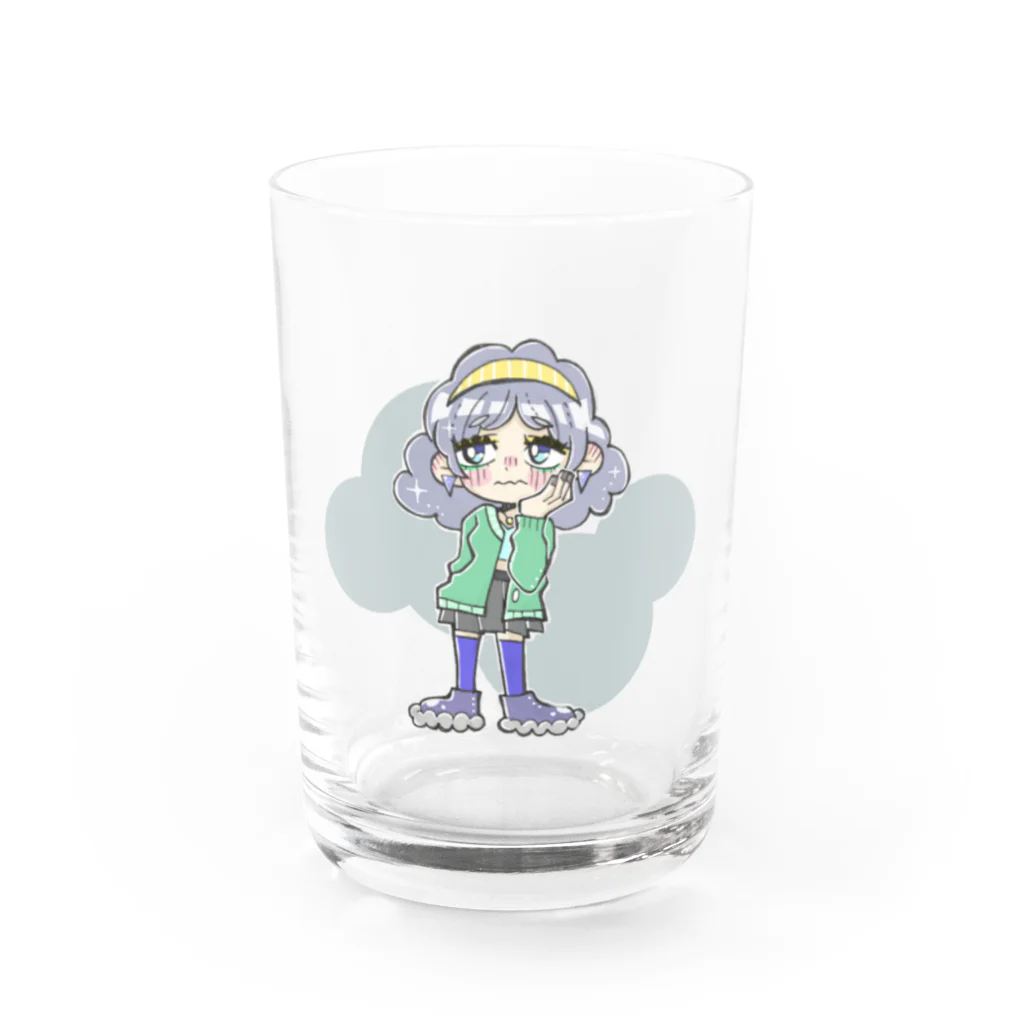 🐻 kumahana 🌷のcloudy︎ ︎︎︎︎︎☁️  Water Glass :front