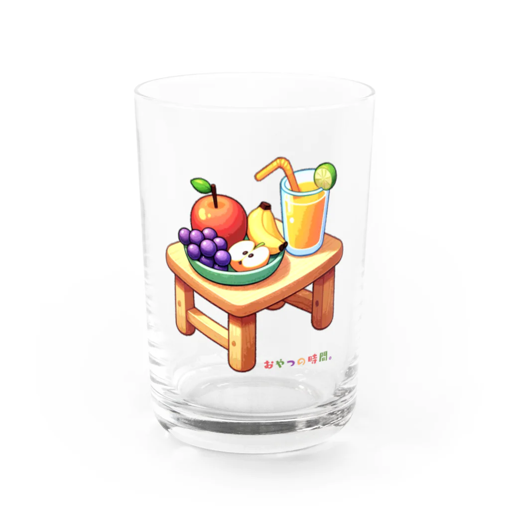 脂身通信Ｚのおやつの時間。_240711 Water Glass :front