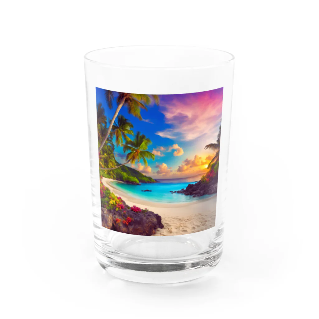 HOSHI-TANEKO🌠の🌊美しい海岸🏄✨ Water Glass :front