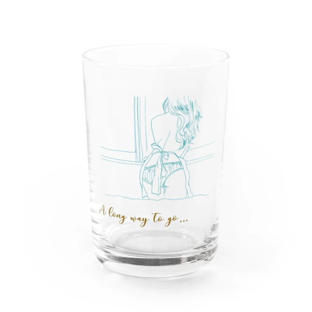 Nanami Fujiの A long way to go Water Glass :front