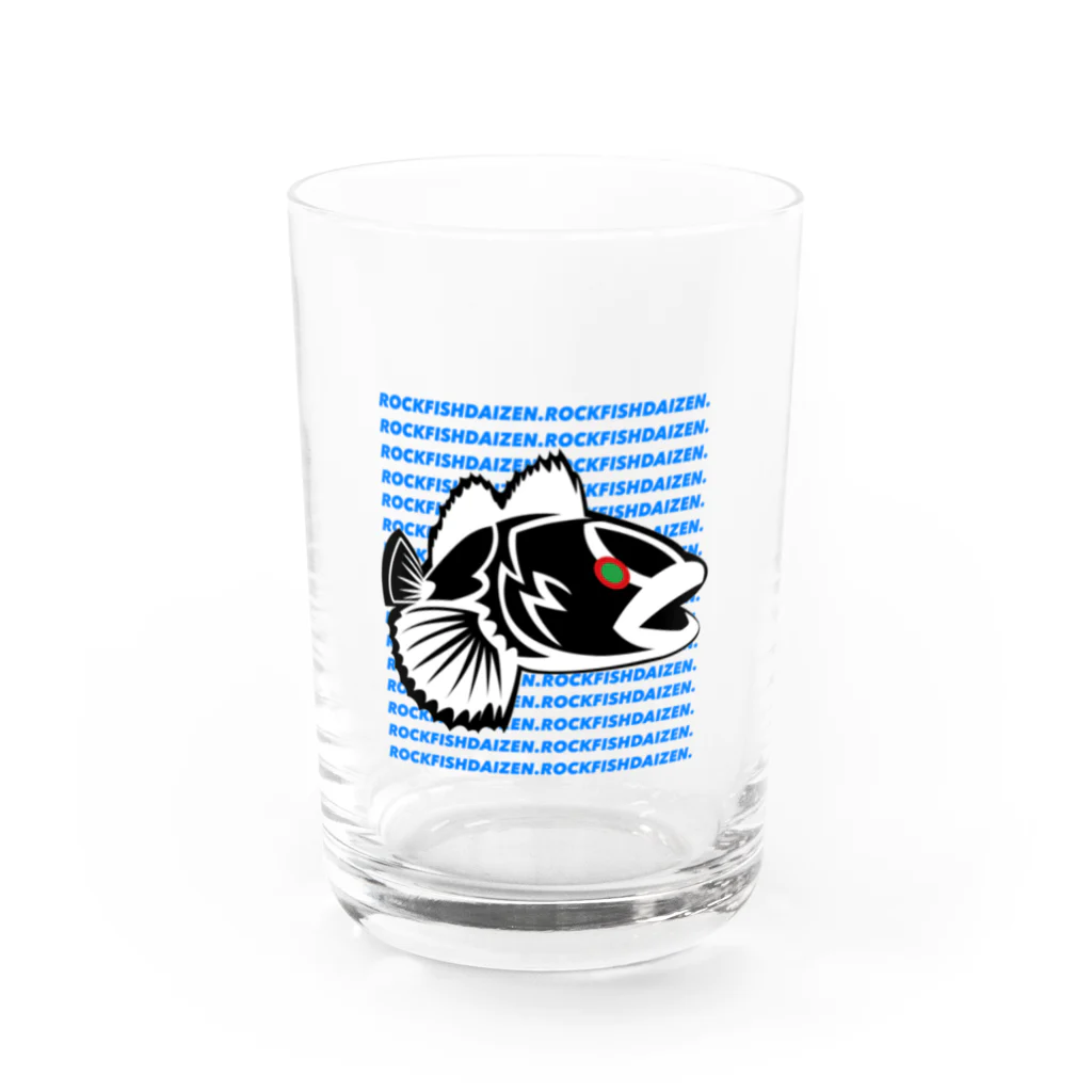 KISUKEロックフィッシュ大全の大全Tシャツ Water Glass :front