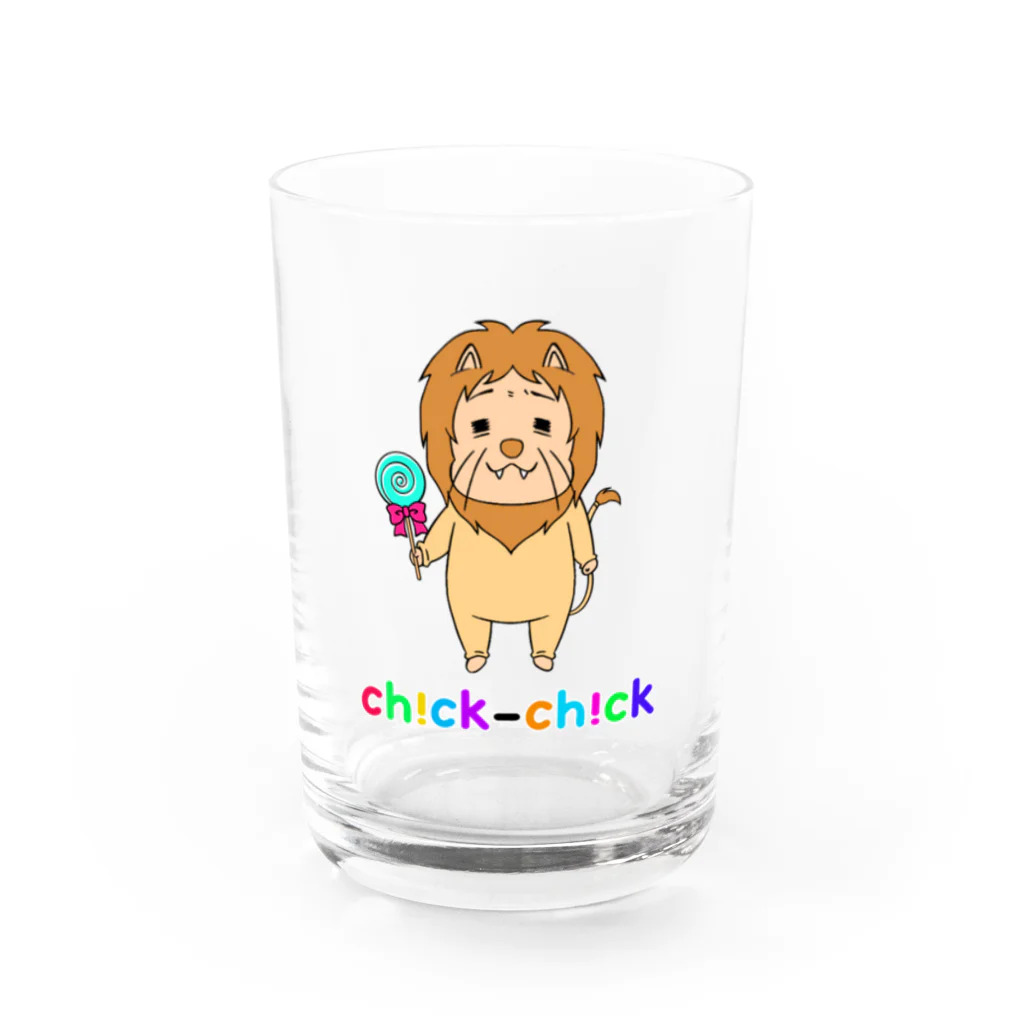 ch!ck-ch!ckのペロキャンすずきさん Water Glass :front