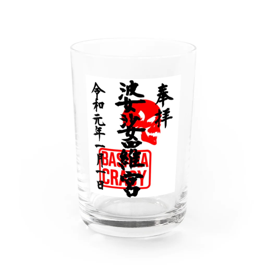 LUNARHOLIC STOREの<BASARACRACY>婆娑羅宮御朱印柄（令和正月ver.） Water Glass :front